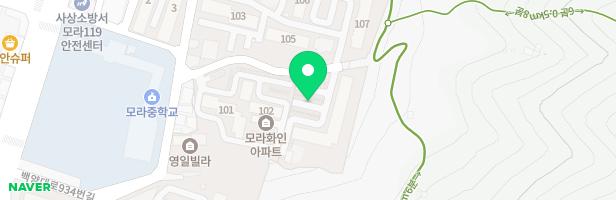 모라우성2차아파트 어린이놀이터 지도 이미지