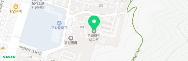 모라화인타워 어린이놀이터 지도 이미지