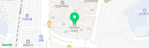 덕포 청구아파트 어린이놀이터 지도 이미지