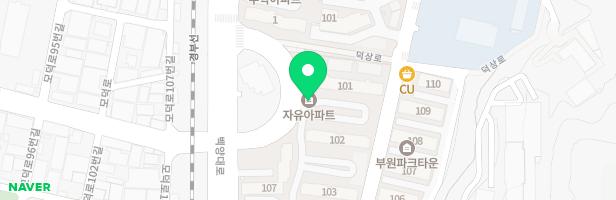 덕포자유아파트 어린이2놀이터 지도 이미지