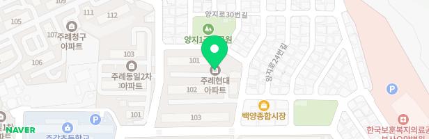 현대아파트 어린이놀이터 지도 이미지