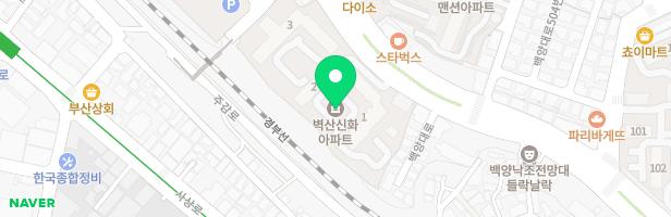벽산신화아파트 어린이놀이터 지도 이미지