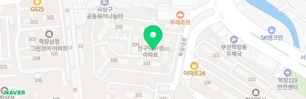 신구덕우성아파트 1놀이터 지도 이미지