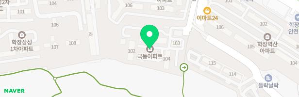 학장극동아파트 어린이놀이터 지도 이미지
