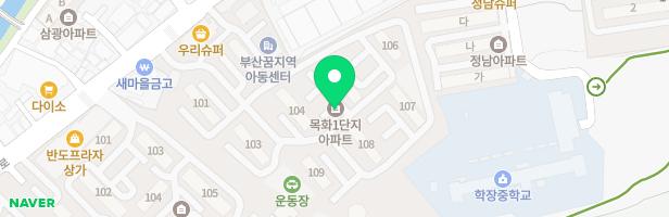 학장목화아파트 어린이2놀이터 지도 이미지