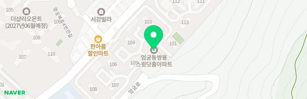 엄궁쌍용스윗닷홈 어린이1놀이터 지도 이미지