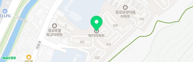 엄궁럭키아파트 어린이놀이터 지도 이미지