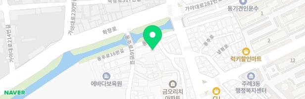 주례3동 어린이 놀이터 지도 이미지
