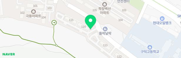 학장지구 임대아파트 114동 놀이시설 지도 이미지