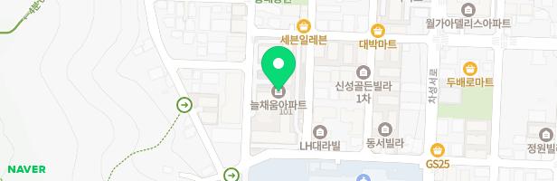 씨엘늘채움아파트 놀이터 지도 이미지