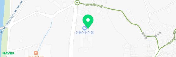 삼동어린이집 놀이터 지도 이미지
