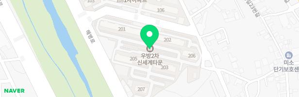 우방2차신세계타운 어린이놀이시설 지도 이미지