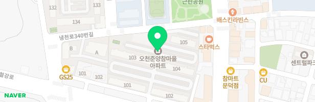 준양참마을아파트 어린이놀이시설 지도 이미지