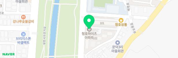 청호하이츠 어린이놀이시설 지도 이미지