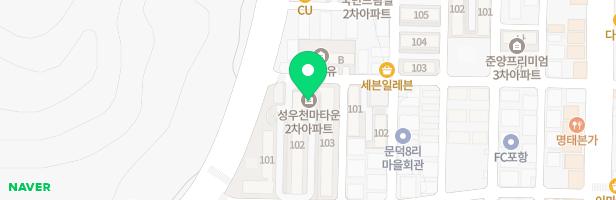 천마타운2차 어린이놀이시설 지도 이미지