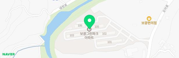 보광그린파크 어린이놀이시설 지도 이미지