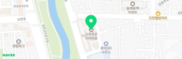 주은리버타운 어린이놀이시설 지도 이미지