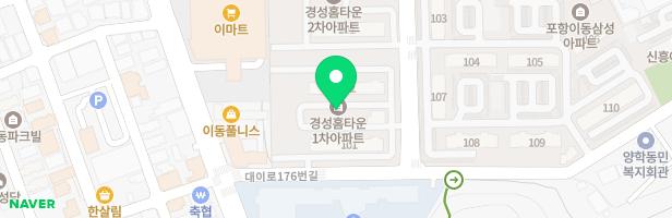 경성홈타운1차 어린이놀이시설 지도 이미지
