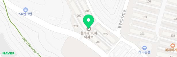 한라파크6차 어린이놀이시설 지도 이미지