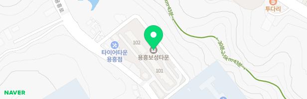 용흥보성타운 어린이놀이시설 지도 이미지