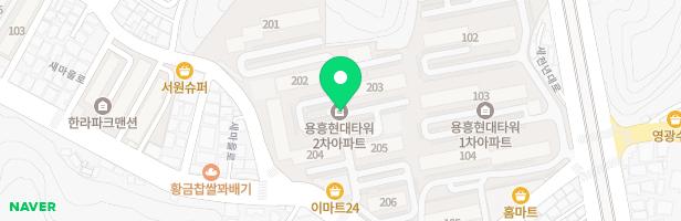 현대타워2차 어린이놀이시설-203동 지도 이미지