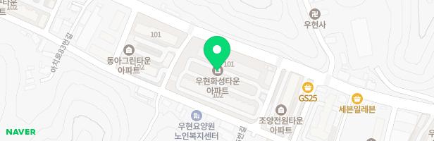우현화성타운 어린이놀이시설 지도 이미지