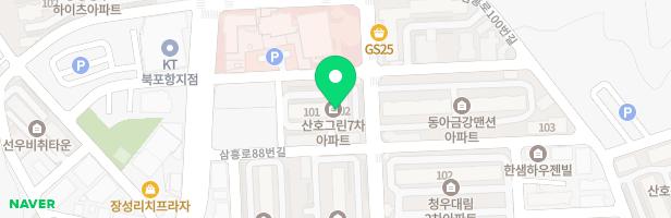 산호그린7차 어린이놀이시설 지도 이미지