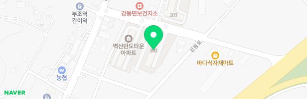강동 벽산 아파트 103동 어린이놀이시설 지도 이미지