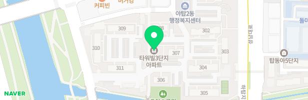 탑마을타워빌아파트 503동 놀이터 지도 이미지