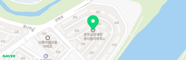 새한센시빌 아파트 어린이놀이시설 지도 이미지