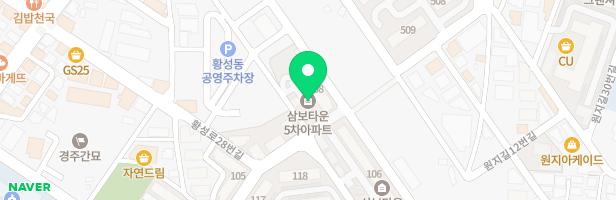 삼보 108동 아파트 어린이놀이시설 지도 이미지