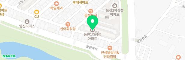 삼성1차아파트 어린이놀이시설 지도 이미지