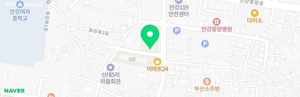 우성한빛타운1차 101동 어린이놀이시설 지도 이미지