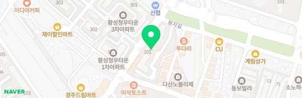 청우1차아파트 어린이놀이시설 지도 이미지