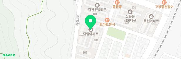 신음덕일아파트 놀이터 지도 이미지