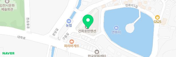 건화호반맨션 어린이놀이시설 지도 이미지