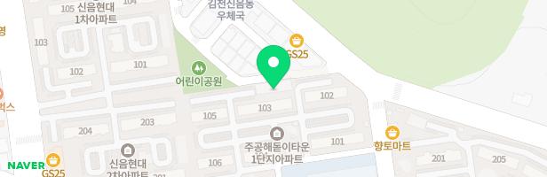 주공해돋이타운 107동 놀이터 지도 이미지