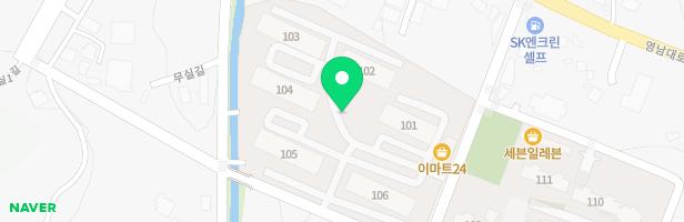 김천덕곡1단지 어린이놀이터(102동앞) 지도 이미지