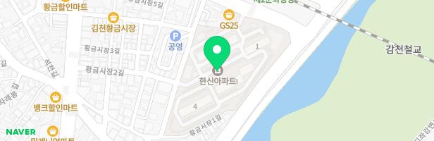 한신아파트 어린이놀이시설 지도 이미지