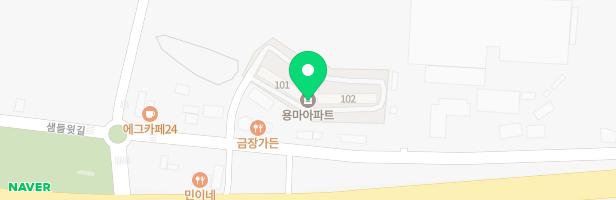 남선용마아파트 어린이놀이시설 지도 이미지