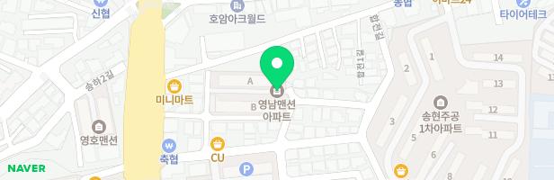 송현영남아파트 어린이놀이시설 지도 이미지