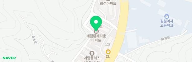계림황제아파트 어린이놀이시설 지도 이미지