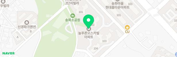 늘푸른오스카빌아파트 104동앞 놀이터 지도 이미지