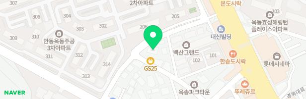 옥동어린이집 놀이시설 지도 이미지