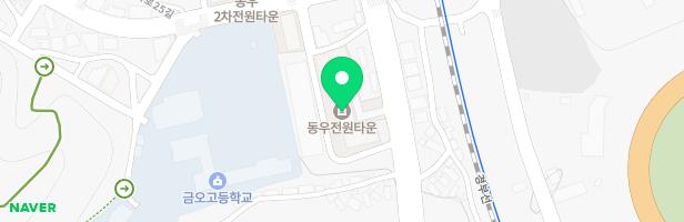 동우전원타운 놀이터 지도 이미지