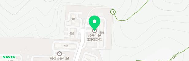 화진금봉 3차 놀이시설 지도 이미지