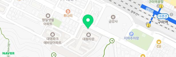 원평대동타운 정문 놀이터 지도 이미지