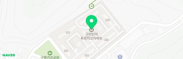 구미인의 푸르지오 놀이시설 지도 이미지