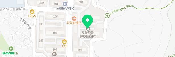 도량주공4단지 408동 놀이터 지도 이미지