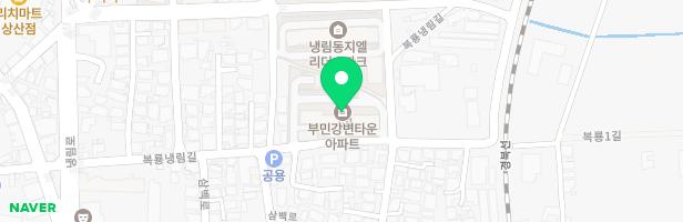 상주부민강변타운아파트 놀이터 지도 이미지